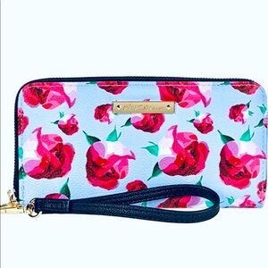 Betsey Johnson zip around wallet!